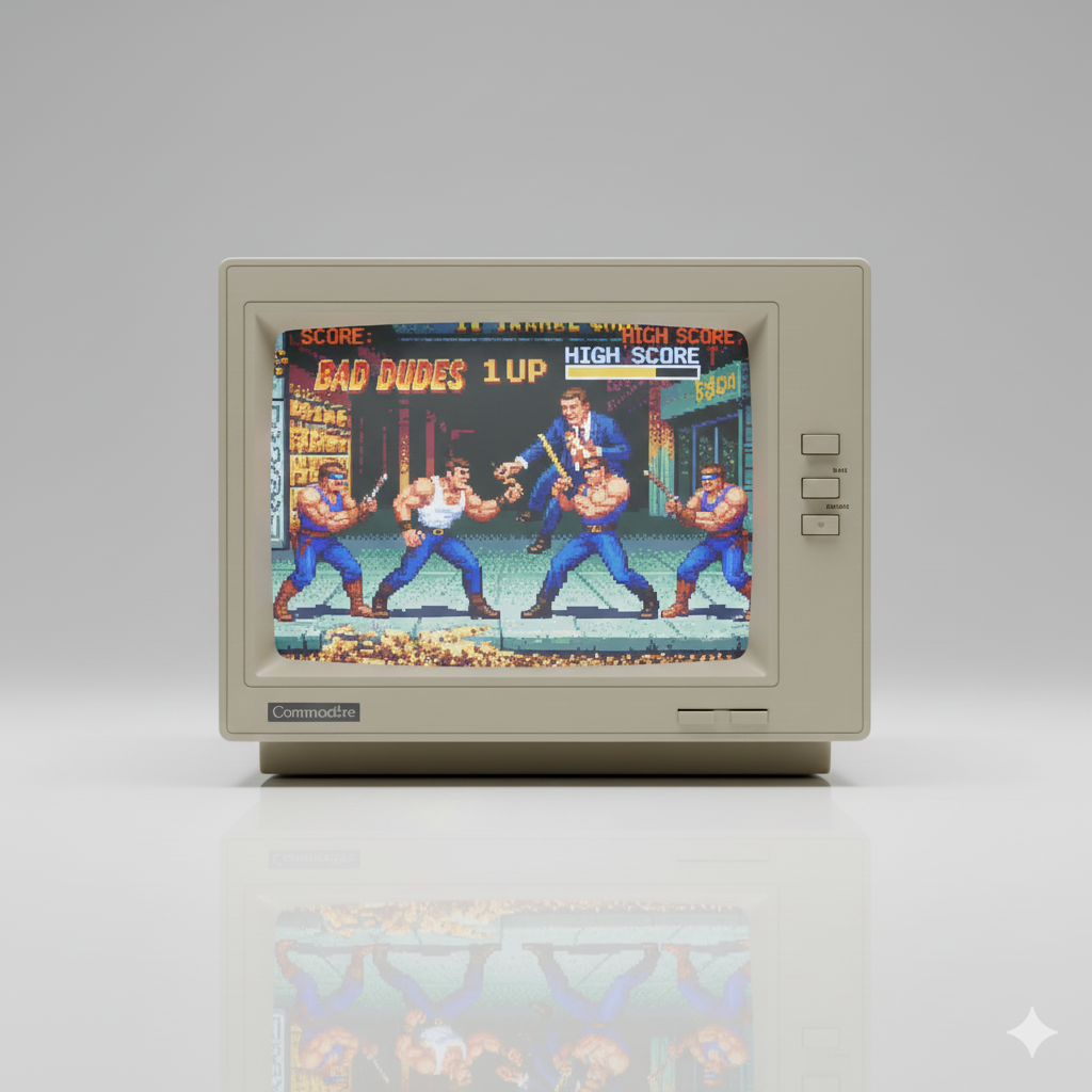 Bad Dudes Vs. DragonNinja