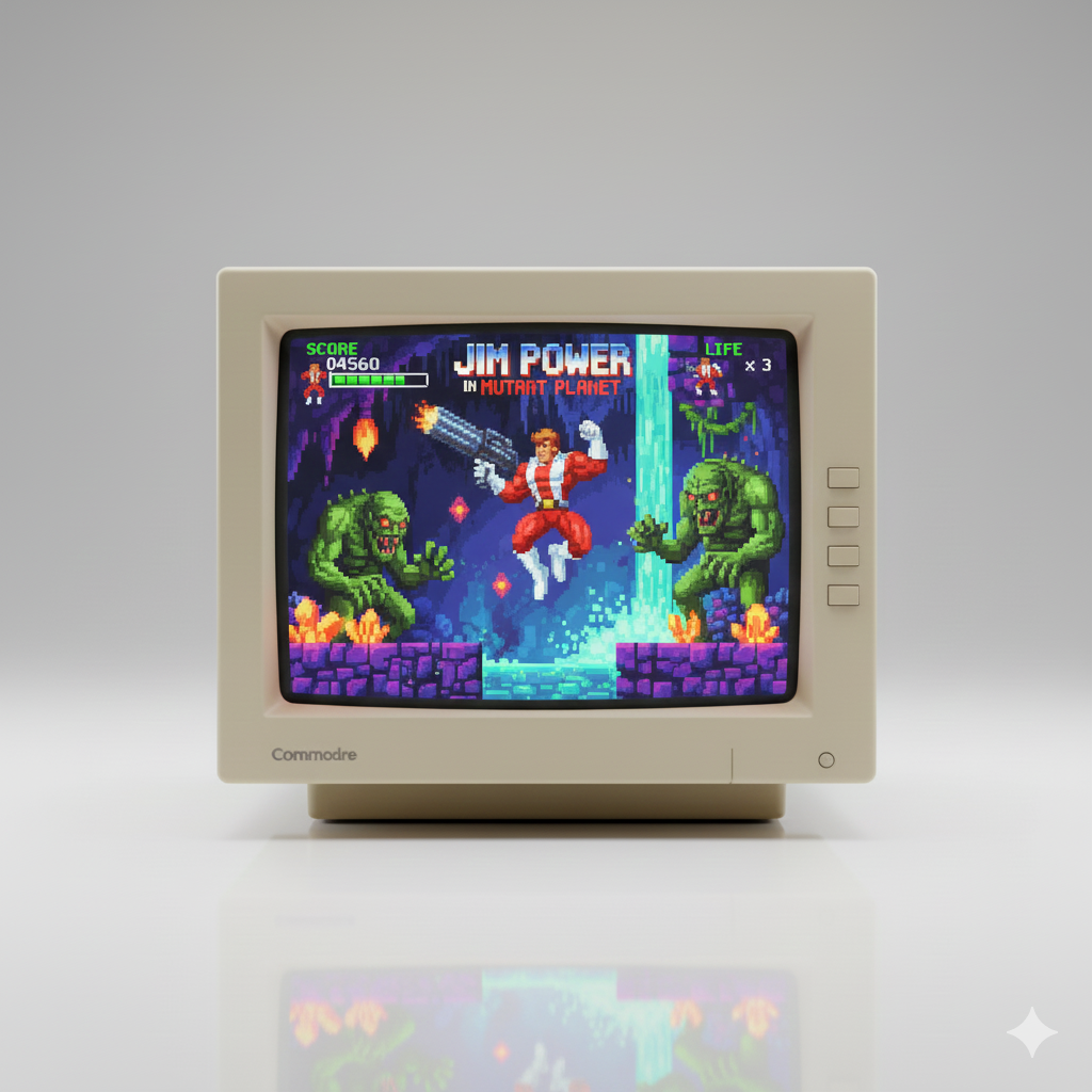 Jim Power in Mutant Planet